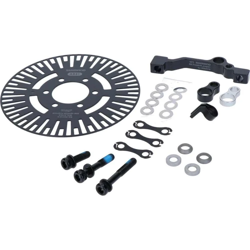 Shimano Bosch ABS Sensorscheibe + Halterungs-Set BS-SS310-C3 Center Lock 180 → 203 mm