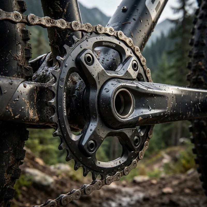 SHIMANO Kettenblatt FC-M3000 22 Zähne mit KSR - präziser Antrieb für Ihr MTB