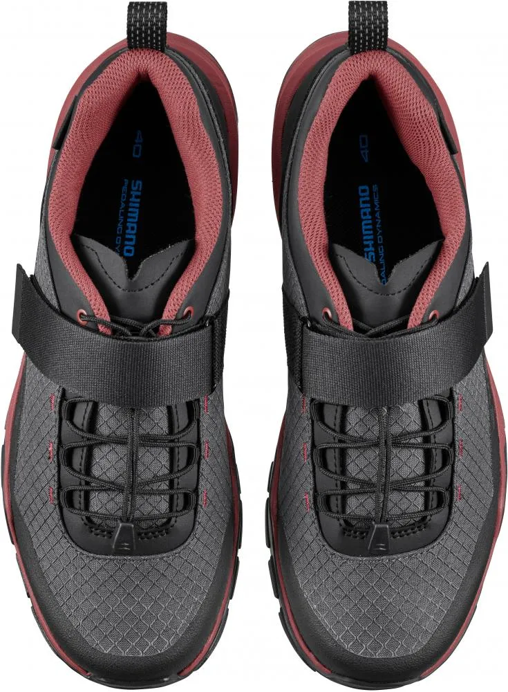 SHIMANO Fahrradschuhe EX500W Damen Touring SPD Fahrradschuhe Größe 39 Damenleisten, Schwarz