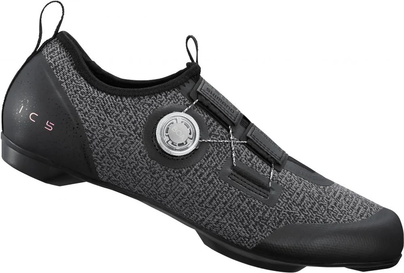 SHIMANO IC5011 Indoor Fahrradschuhe - Road SPD, Größe 45, Schwarz