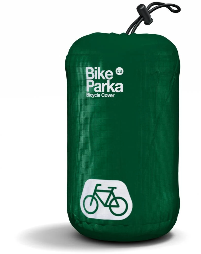 BikeParka Fahrradabdeckung CARGO Forestgreen green - robuster Wetterschutz für Lastenräder
