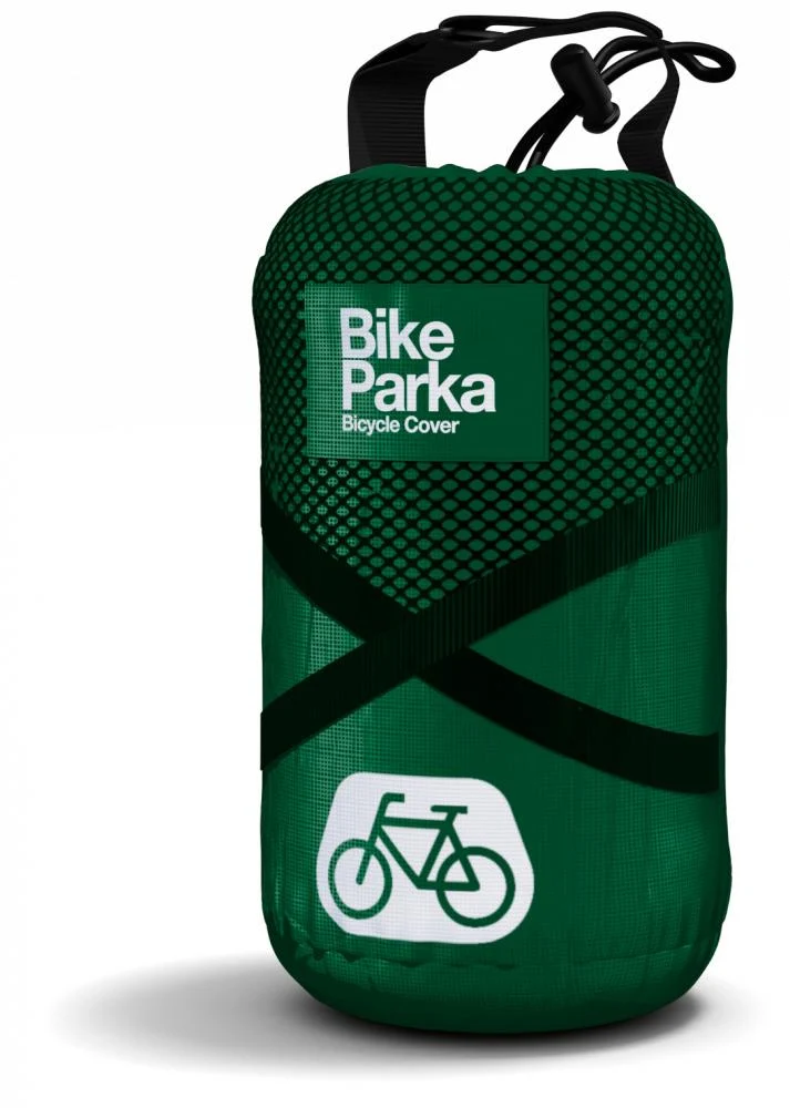 BikeParka Fahrradabdeckung URBAN Green - robuster Wetterschutz für dein Rad