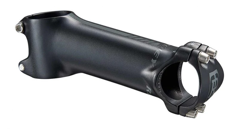 Ritchey Comp 4-Axis-44 Vorbau 1 1/4", 31,8 mm, 130 mm, 17°, BB Black, 44 mm breite 4-Schrauben-Klemmung, 3D-geschmiedetes 6061 Aluminium, diagonal geschlitzte Gabelschaftklemmung