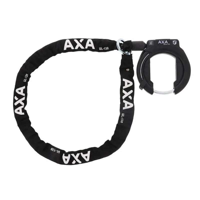 AXA Rahmenschloss Block XXL SK 12 XXL Schwarz - extra breiter