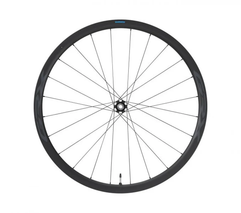 SHIMANO Vorderrad GRX WH-RX870 700C Laufrad - 28 Zoll Carbon Road/Gravel Scheibenbremse 24 Loch Center-Lock 100x12 mm