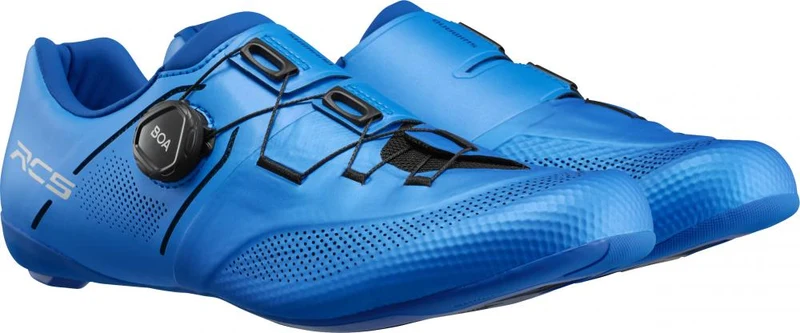 SHIMANO Fahrradschuhe RC503 Herren/Damen Road SPD-SL Fahrradschuhe Größe 42 breit, Blau