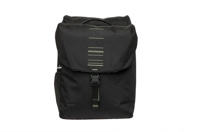 New Looxs Doppelpacktasche Vigo Double MIK 2.0 2 x 17,5L Black - geräumige Fahrradtasche