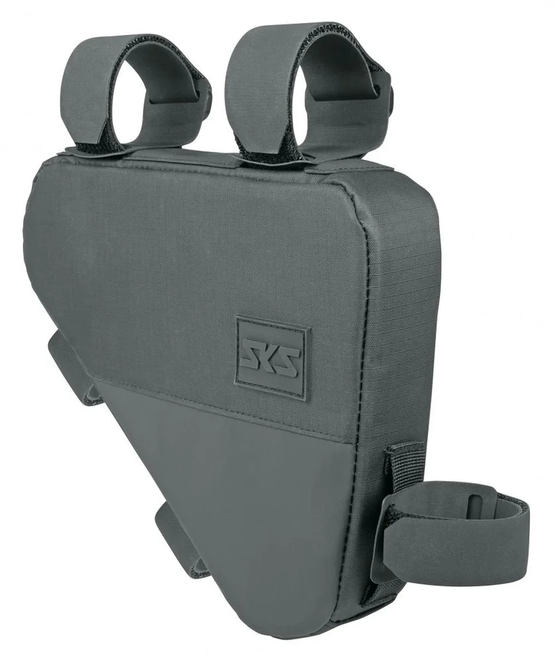 SKS Urban Framebag Rahmentasche schwarz 240x50x200mm 1400ml wasserabweisend für E-Bike & Fahrrad ideal für Werkzeug & Zubehör