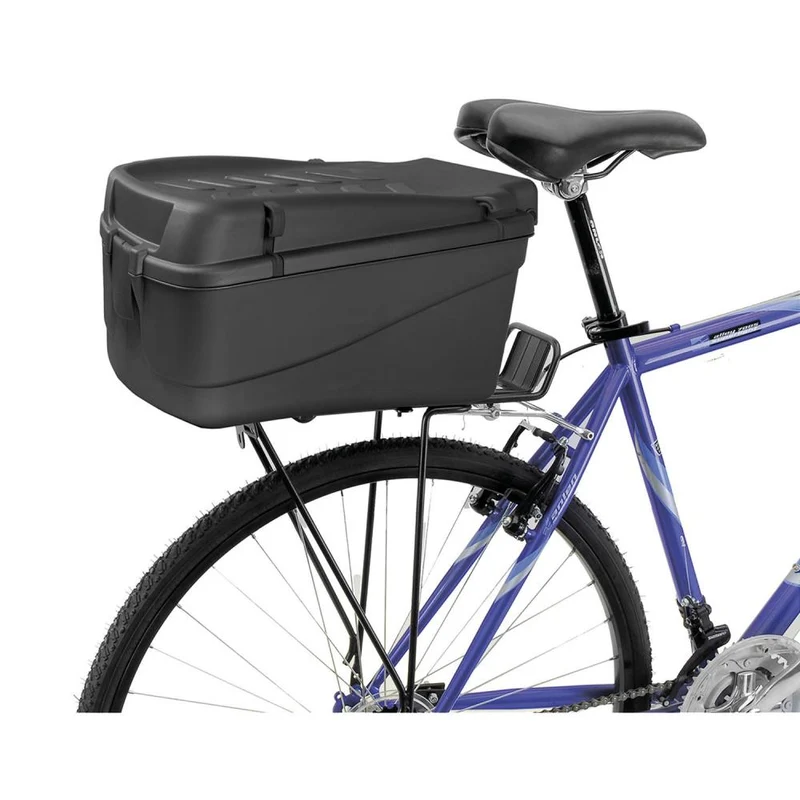 M-WAVE Amsterdam Easy Box S-M Fahrradkoffer 5 Liter - wasserdicht, abschließbar, 27x20x15 cm, für Gepäckträger