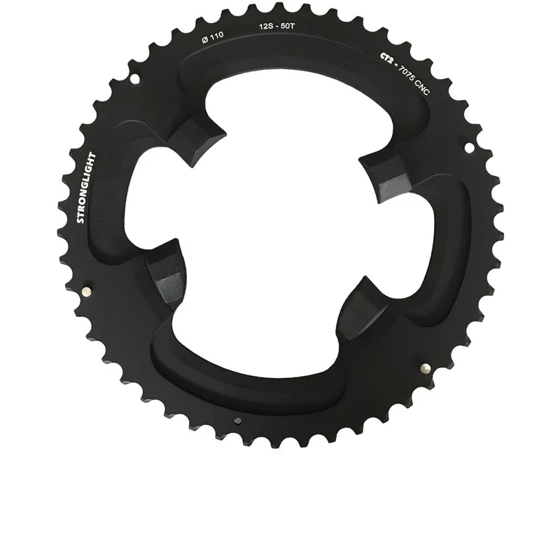 Stronglight Kettenblatt FC-R8100 52 Zähne 12-fach 110 mm - 7075-Aluminium für Shimano Ultegra