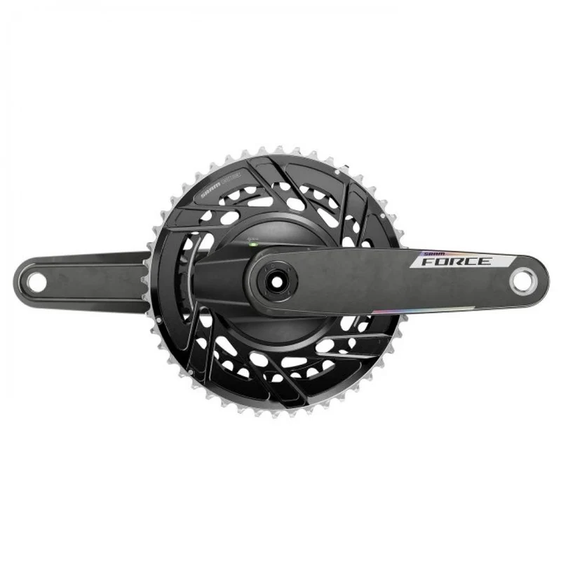 SRAM Kurbelgarnitur Quarq Force E1 175 mm 46-33T - Präziser AXS Powermeter für maximale Performance