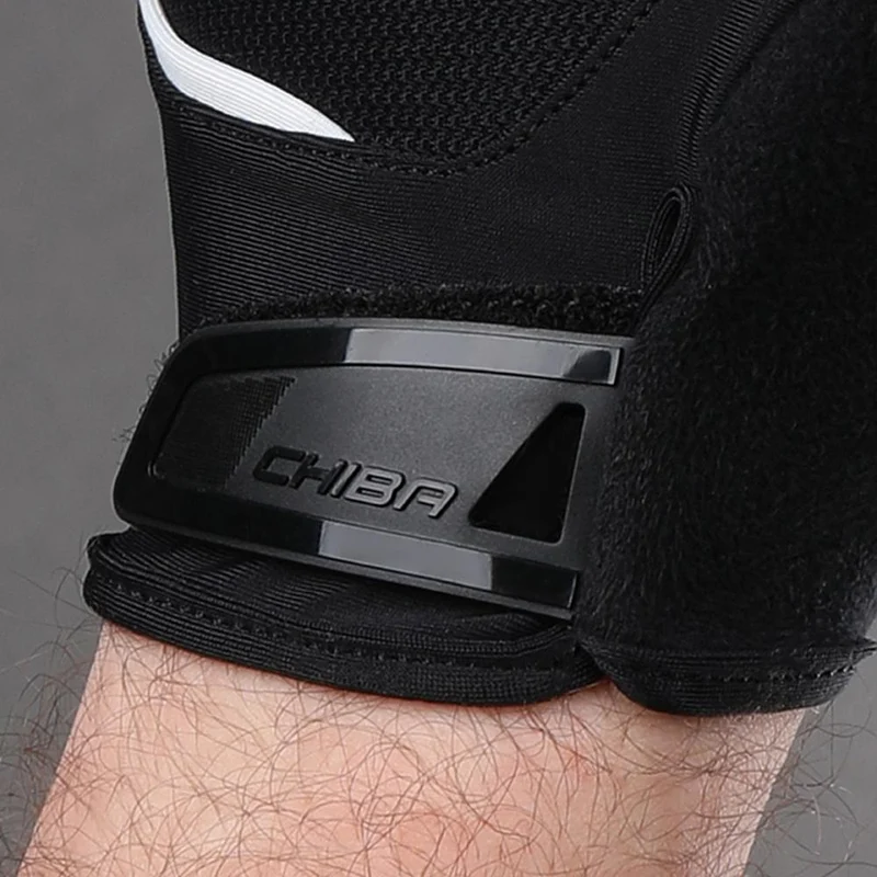 CHIBA Sport - Radhandschuh kurzfinger, schwarz, XL, atmungsaktiv