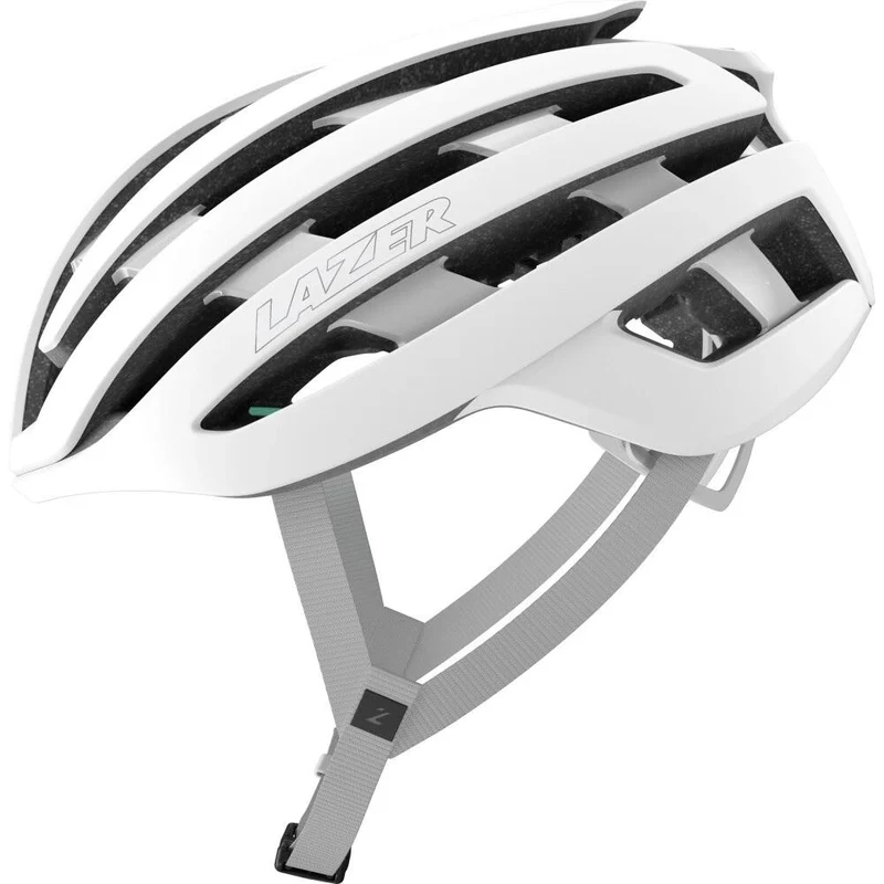 LAZER Z1 KinetiCore Rennradhelm - matte full white - extrem leicht & top belüftet