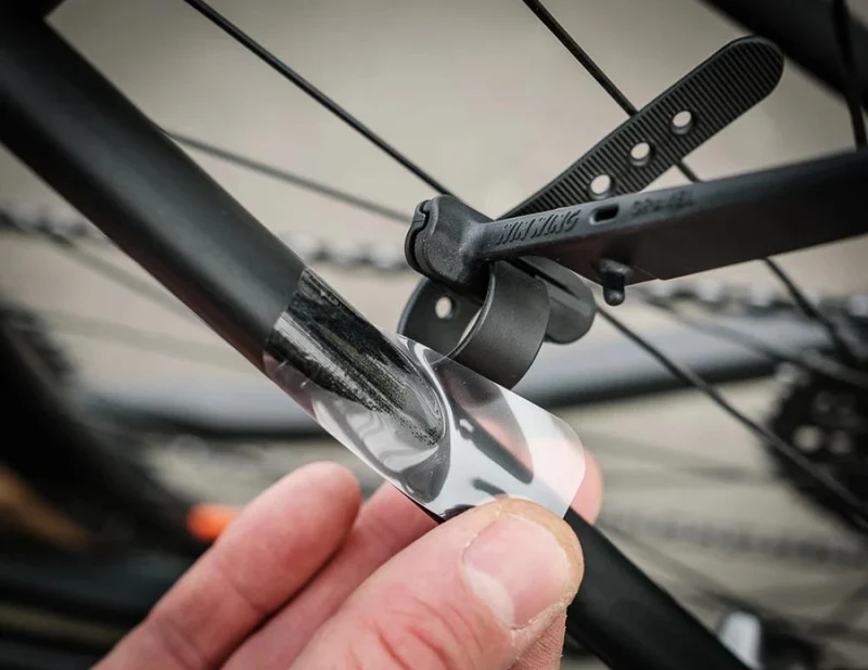 Ass Savers Win Wing 2 Gravel "Great Offline" Spritzschutz, ultraleicht, werkzeuglose Montage, für Reifen bis 60 mm, effektiver Schutz vor Schmutz