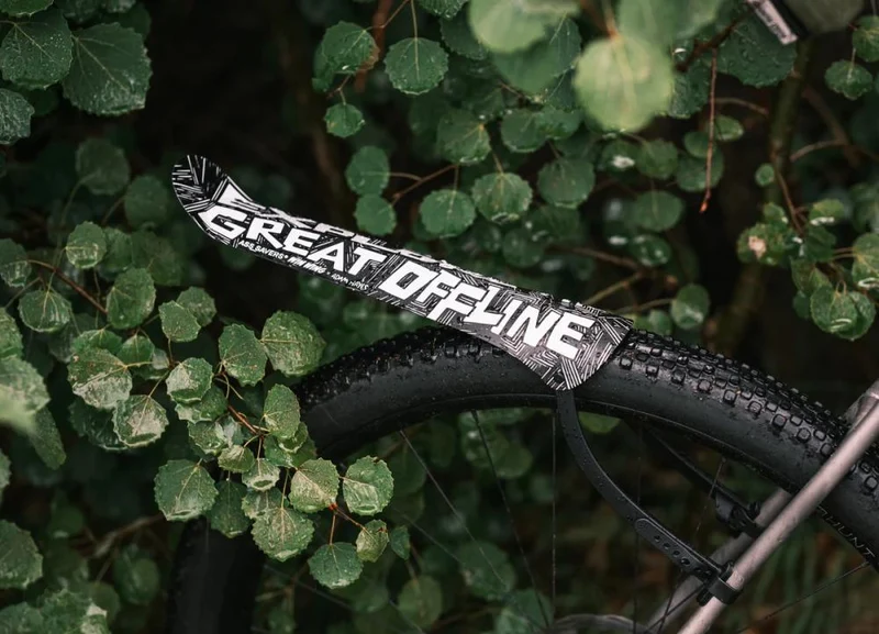 Ass Savers Win Wing 2 Gravel "Great Offline" Spritzschutz, ultraleicht, werkzeuglose Montage, für Reifen bis 60 mm, effektiver Schutz vor Schmutz
