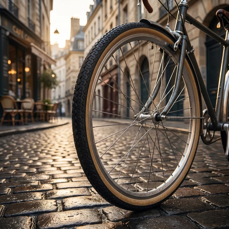 Michelin WorldTour Drahtreifen 28x1.35 Zoll, 35-622, schwarz/transparent, robuster City-/Tourenreifen, zuverlässiger Pannenschutz, Reflexstreifen
