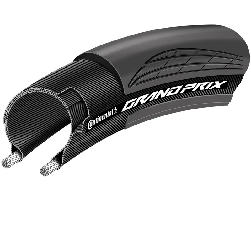 Continental Grand Prix E-25 Faltreifen 700 x 30C (ETRTO 30-622) Schwarz - Pannensicher & Performance