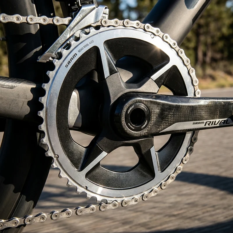 SRAM Kettenblatt Road Rival AXS 46T - präzises Schalten mit X-Range-Technologie