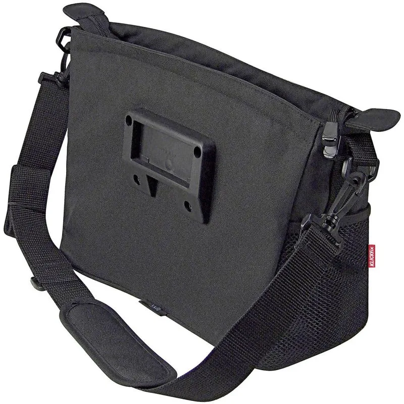 KLICKfix Lenkertasche Allegra schwarz Größe 22x14x33cm 5l mit Klickfix-Adapter