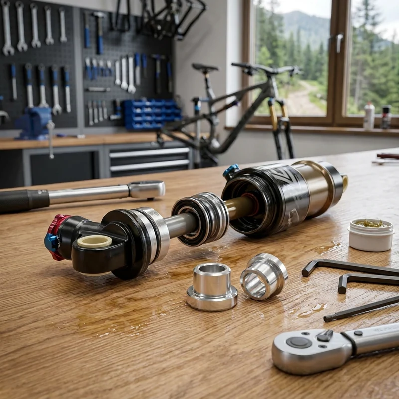 XLC Buchsen für Federdämpfer Ø8mm/12mm für 25,4mmm per Paar