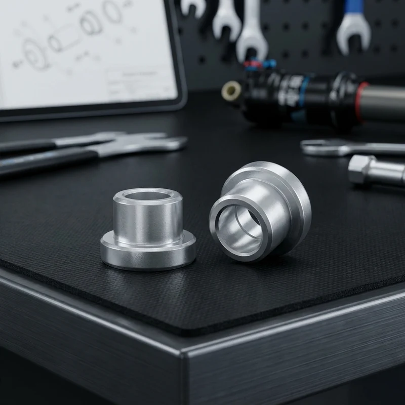 XLC Buchsen für Federdämpfer Ø8mm/12mm für 25,4mmm per Paar