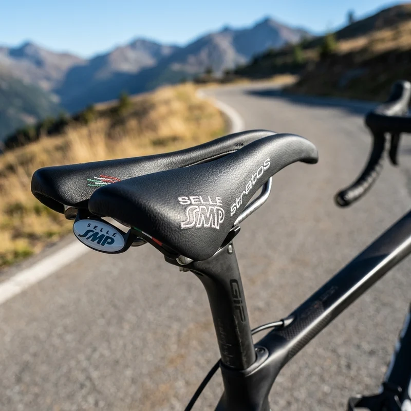 Selle SMP Sattel Stratos schwarz Herren 266x131mm