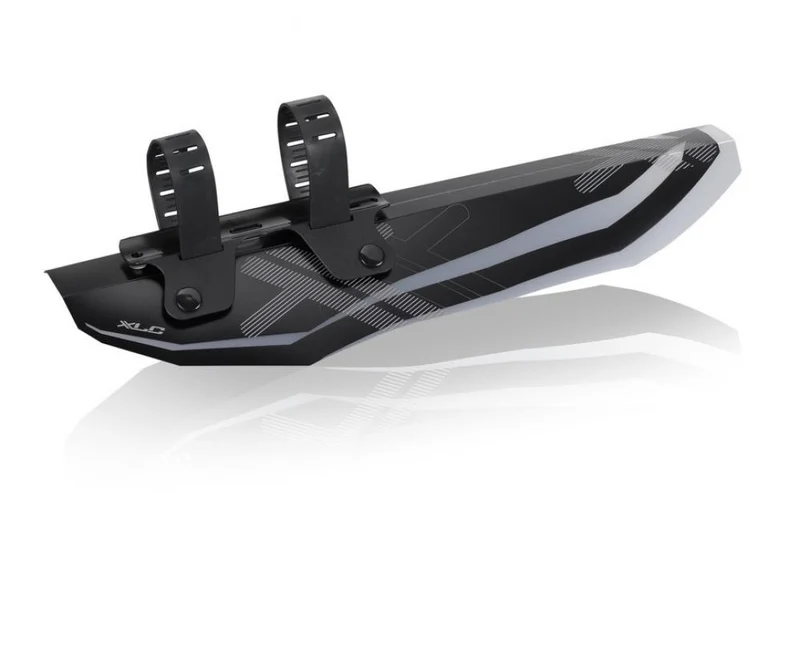 XLC 1x Mudguard HR MG-C06 Fatbike schwarz + 1 x VR MGC-05 schwarz/grau Set