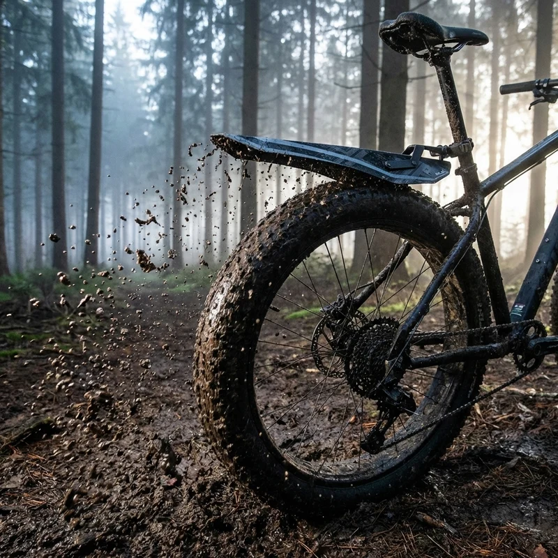XLC Mudguard HR MG-C06 Fatbike schwarz