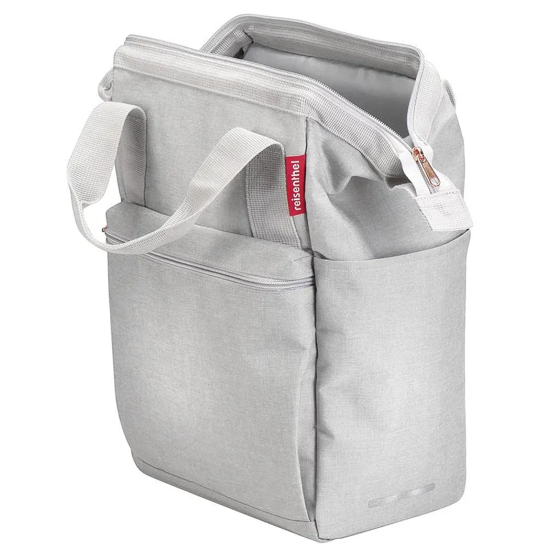 KLICKfix Gepäckträgertasche ROOMY GT twist sky rose Größe 17x25x40cm 12l