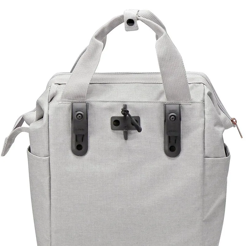 KLICKfix Gepäckträgertasche ROOMY GT twist sky rose Größe 17x25x40cm 12l