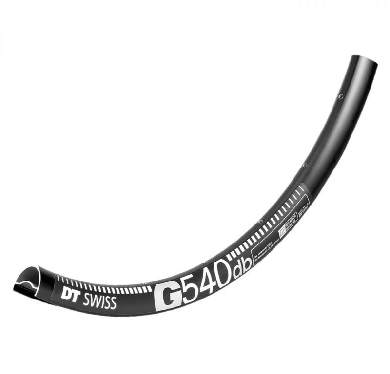 DT Swiss Felge G 540 Disc 27,5" 28 Loch Schwarz - robuste Gravel- und Tourenfelge