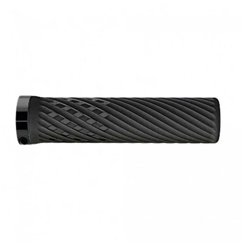 Herrmans Lenkergriffe Luna Lock 130/90mm, Ø 22mm, schwarz, Paar