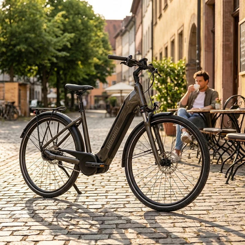Winora Tria N5 Low City E-Bike 625 Wh Bosch Performance Line 75 Nm Nexus 5 Rücktritt earthy granite glossy Rahmengröße 51 Zentimeter - E-City Bike