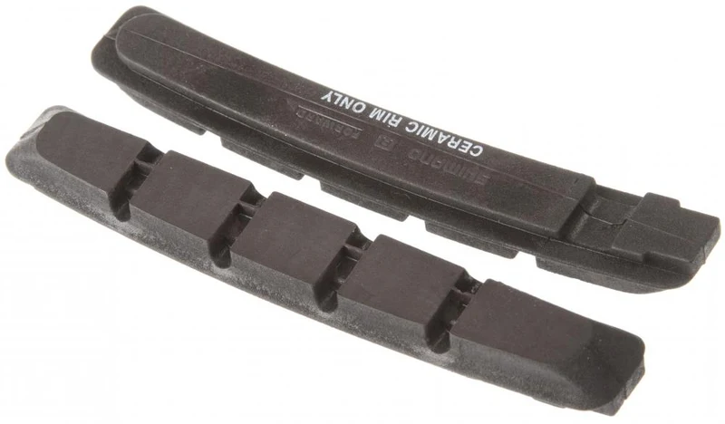 Shimano Felgenbremsbelag M70R2 für V-Brake Keramikfelgen - starke, kontrollierte Bremsleistung