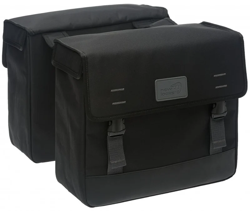 New Looxs Doppelpacktasche Origin Double Black 2x 18L Black - viel Stauraum für Alltag & Tour