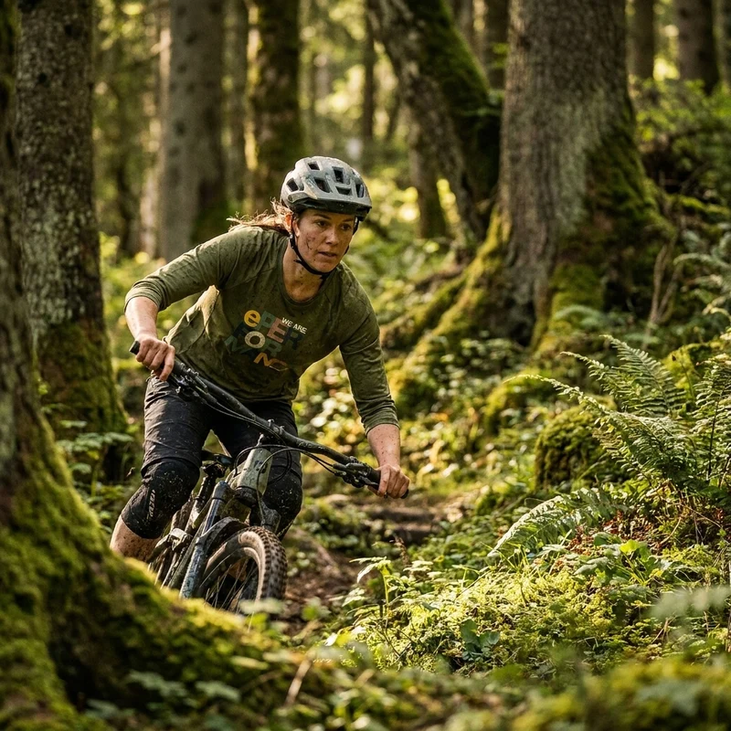 Haibike Freeride T-Shirt Hochgern moos by Maloja women Größe S