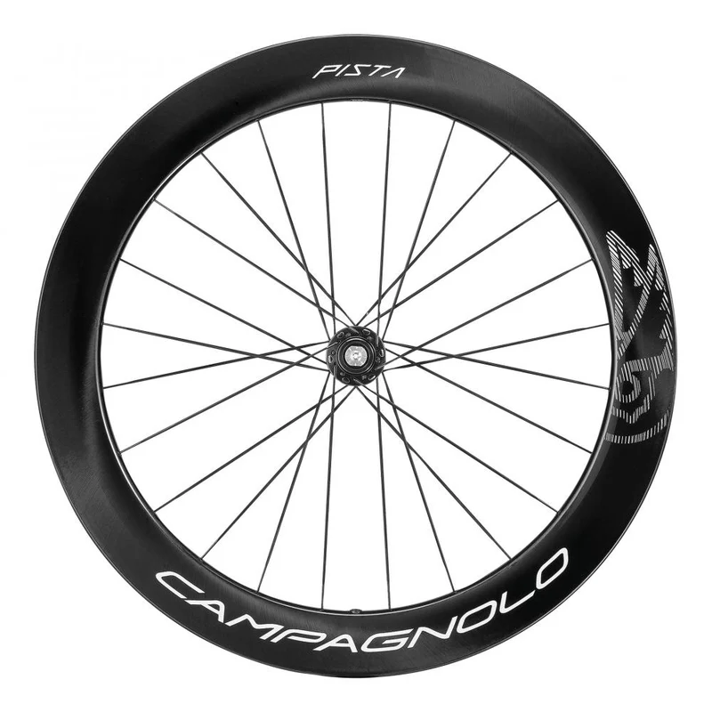 Campagnolo Pista Bahn Laufrad 28" Tubular Vorderrad - Hochwertige Bahnrad Felge - Fahrrad
