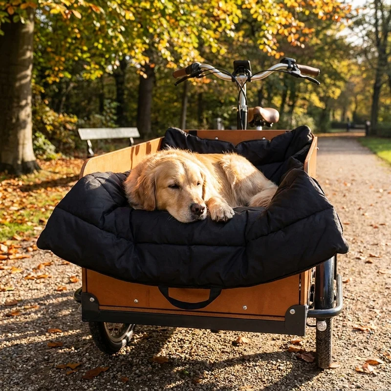 Babboe Hundekissen Comfy schwarz für Dog