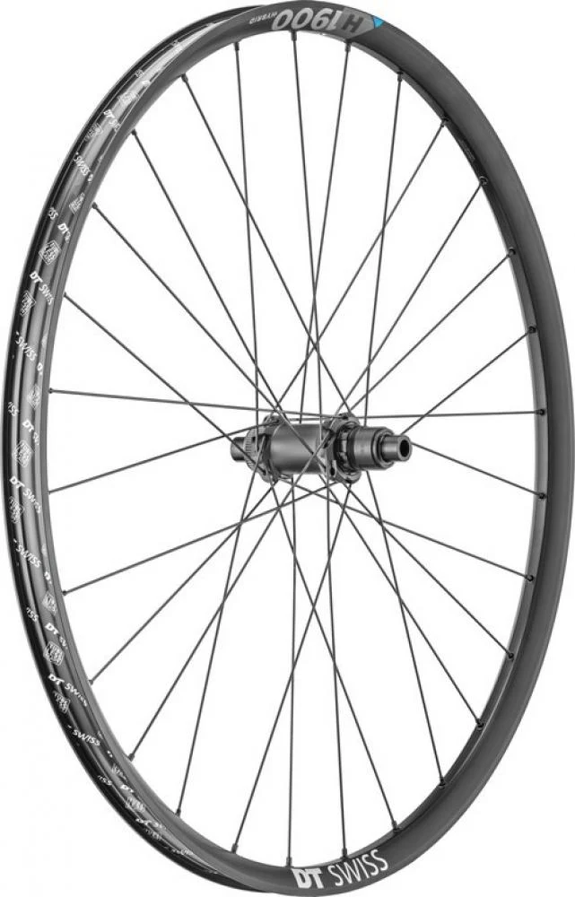 DT Swiss Laufrad H 1900 SPLINE 29" 622 x 30 mm schwarz - robustes eMTB-Hinterrad
