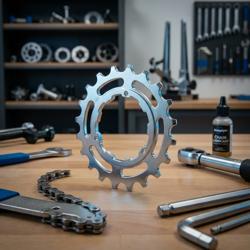 Ritzel Stronglight für Shimano Kassette 16Z Stahl silber einzeln
