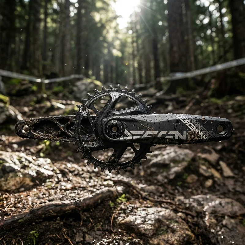Kurbelgarnitur Truv.Desc.Downhill DUB83 170mm ohne DUB-Lager 10-11-Fach Alu schwarz 34 Zähne X-Syn2 DM