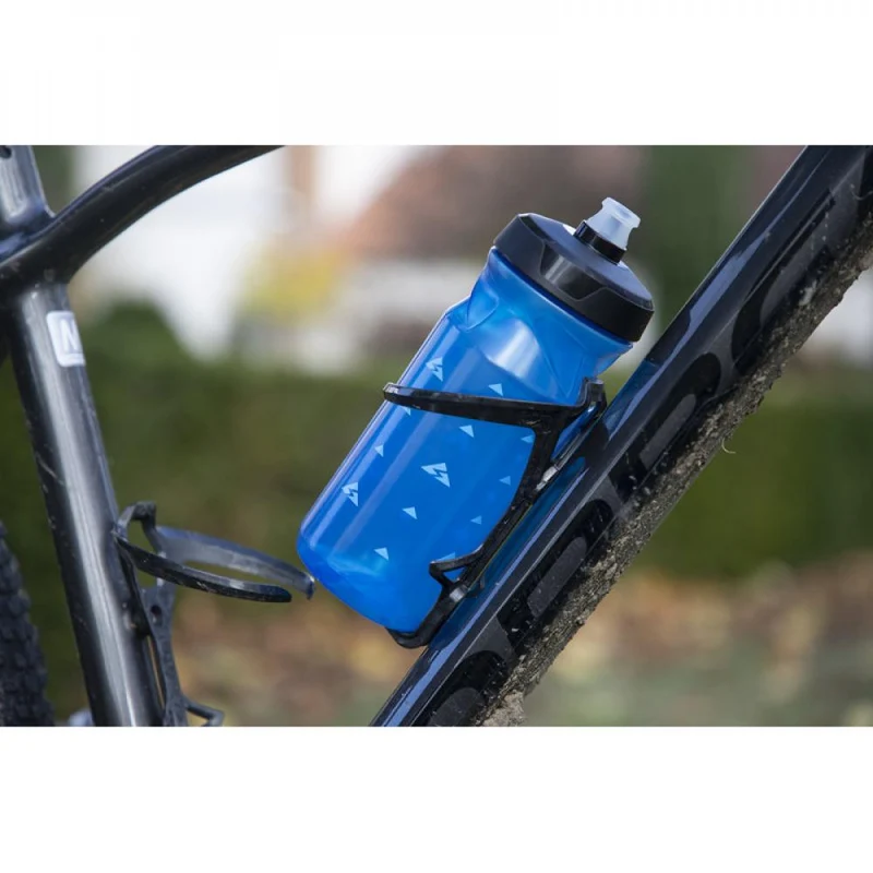 Zefal Trinkflasche Sense Soft 65, 650ml, transluzent blau, weiches Silikon-Mundstück, BPA-frei, spülmaschinengeeignet, ergonomisch, Höhe 206mm, Ø 74mm