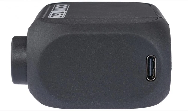 CONTEC Akku-Minipumpe Air Tronic Mini 8,3bar digital, Schrader/Presta, 70x56,5x31mm, Auto-Stopp, USB-C, inkl. Adapter