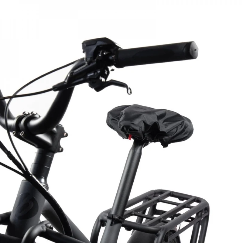 Fahrer Sattelschutz Kappe XL Extra breit schwarz
