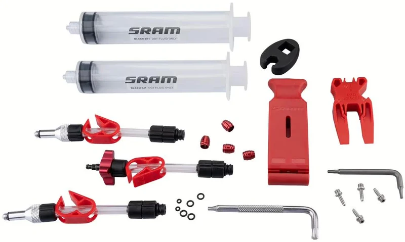 Scheibenbremsen Entlüftungs-Kit SRAM Standard V2 ohne DOT5.1 Flüssigkeit