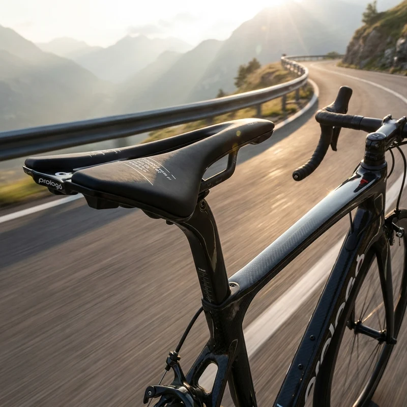 Prologo Nago R4 Nack Fahrradsattel 245x147 mm - Ultraleicht 159 g für Rennrad (Carbon Gestell)