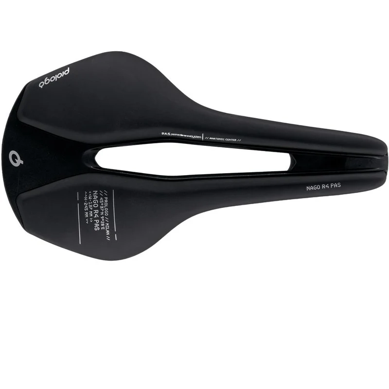 Prologo Nago R4 PAS Sattel 245x137mm Schwarz - Nanocarbonfasern