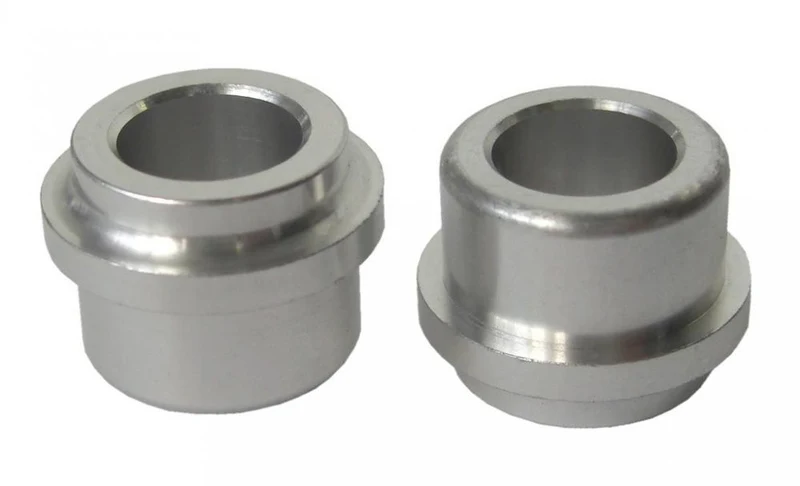 Alubuchsen SR Paar f. Dämpferauge 12,7mm Bohrung 8mm für 30,0mm Aufbaustärke