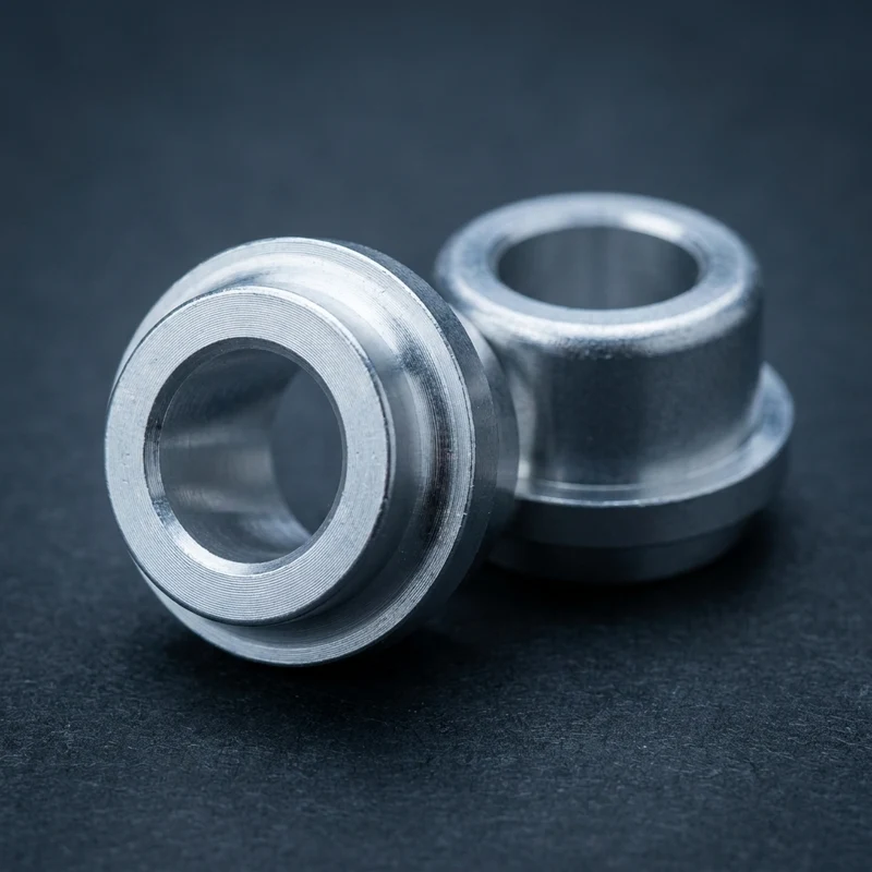 SR-Suntour Alubuchsen Paar für Dämpferauge 12,7mm Bohrung 8mm für 38mm Aufbaustärke