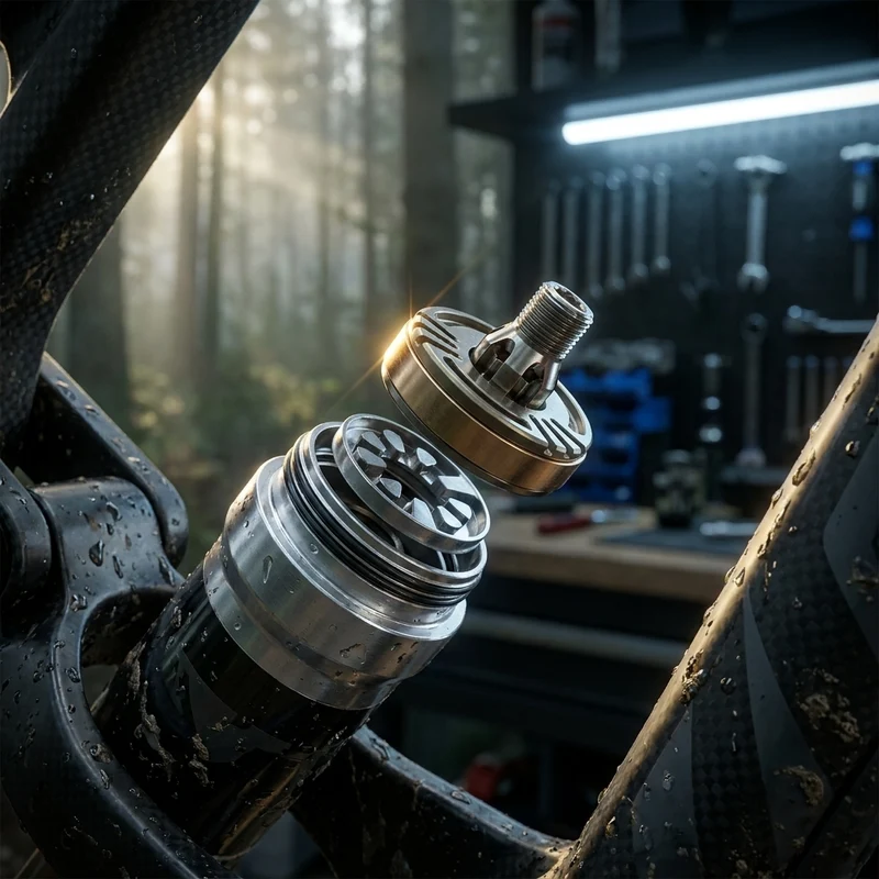 Rockshox Dämpfer Piston Kit SIDLUXE 3PM2 3 Position M2 mit valve cup